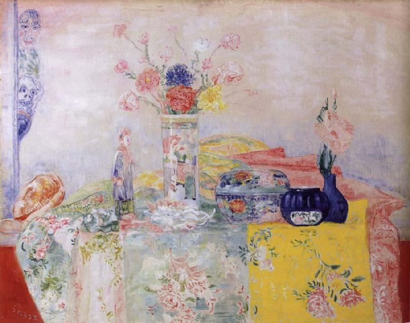 James Ensor Still life with Chinoiseries oil painting picture